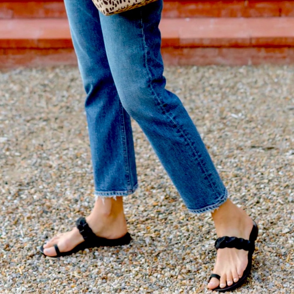 Jenni Kayne Braided Strap Sandal